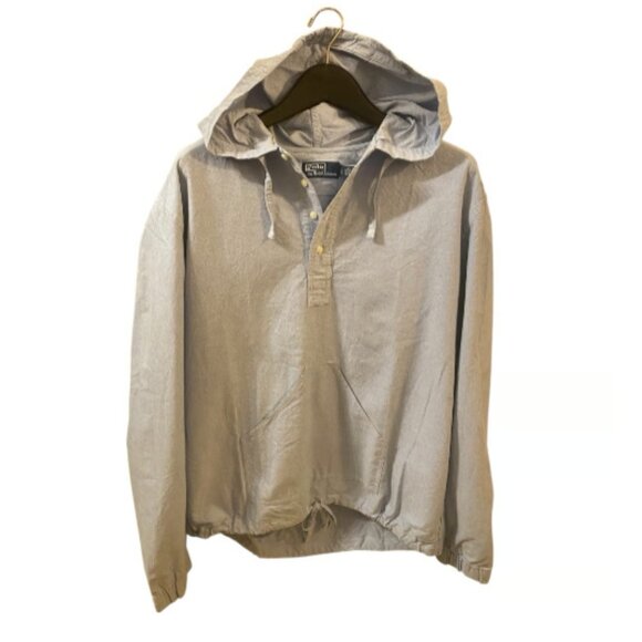 Polo Ralph Lauren Oxford Hooded Popover Shirt - Picture 5 of 10